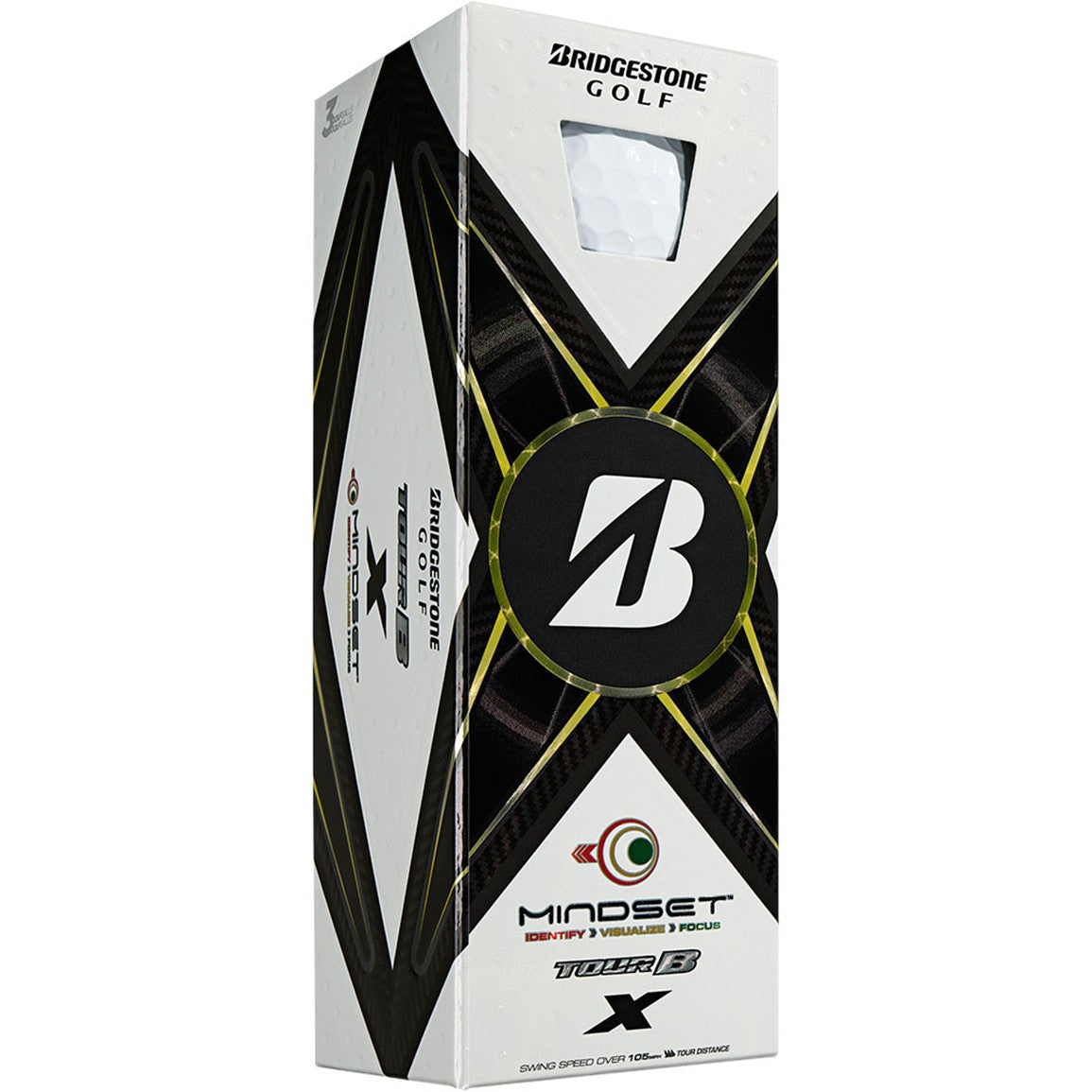 Bridgestone 2024 Tour B X MindSet Golf Ball