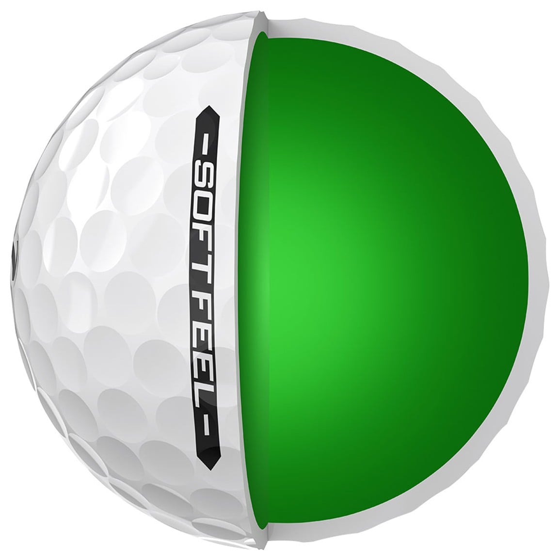 Srixon Soft Feel 14 Personalized White Golf Ball