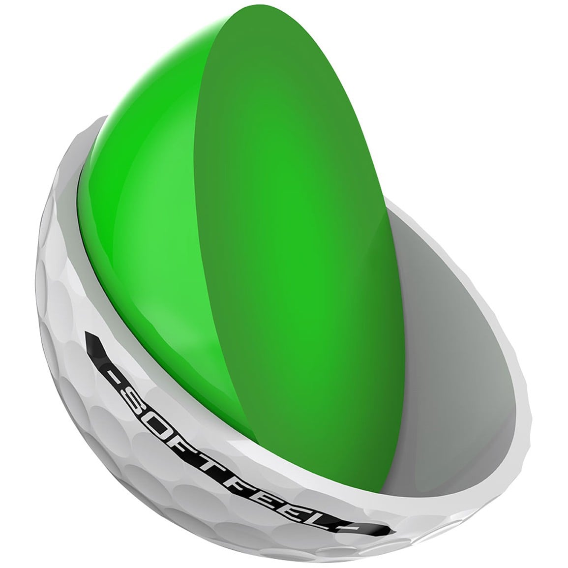Srixon Soft Feel 14 Personalized White Golf Ball