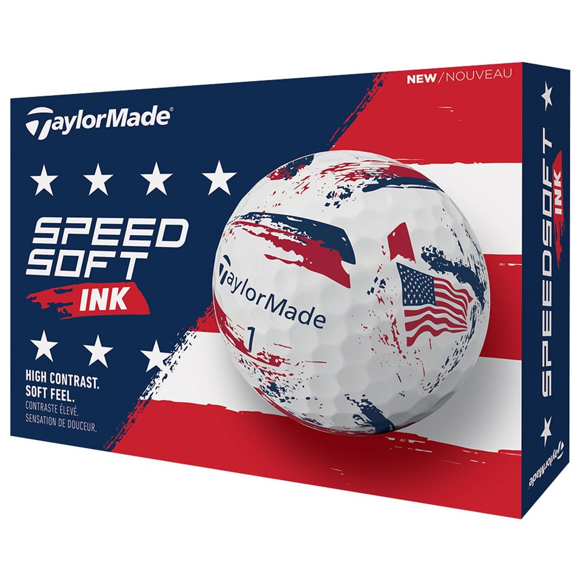 TaylorMade Speed Soft INK USA Golf Balls