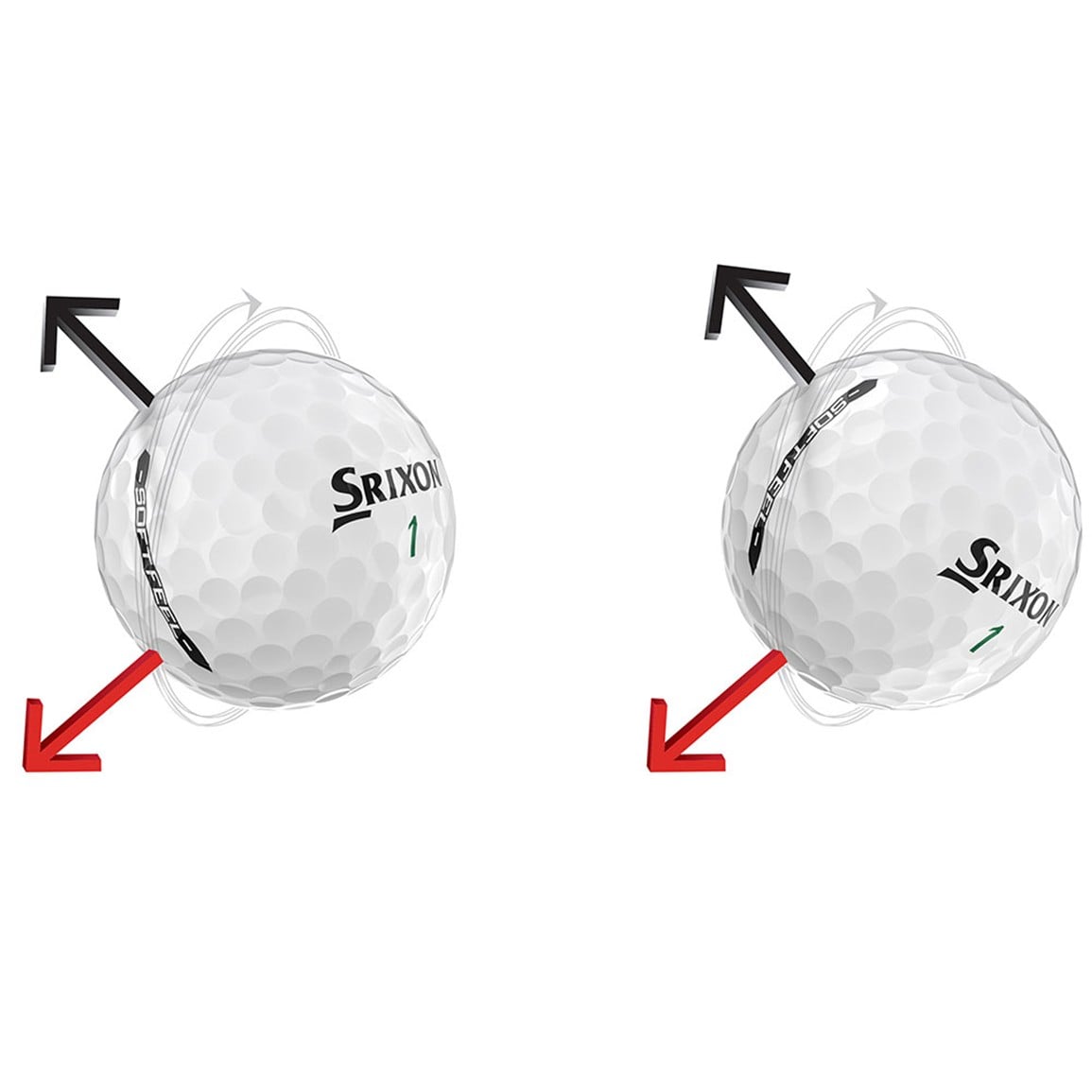 Srixon Soft Feel 14 Personalized White Golf Ball