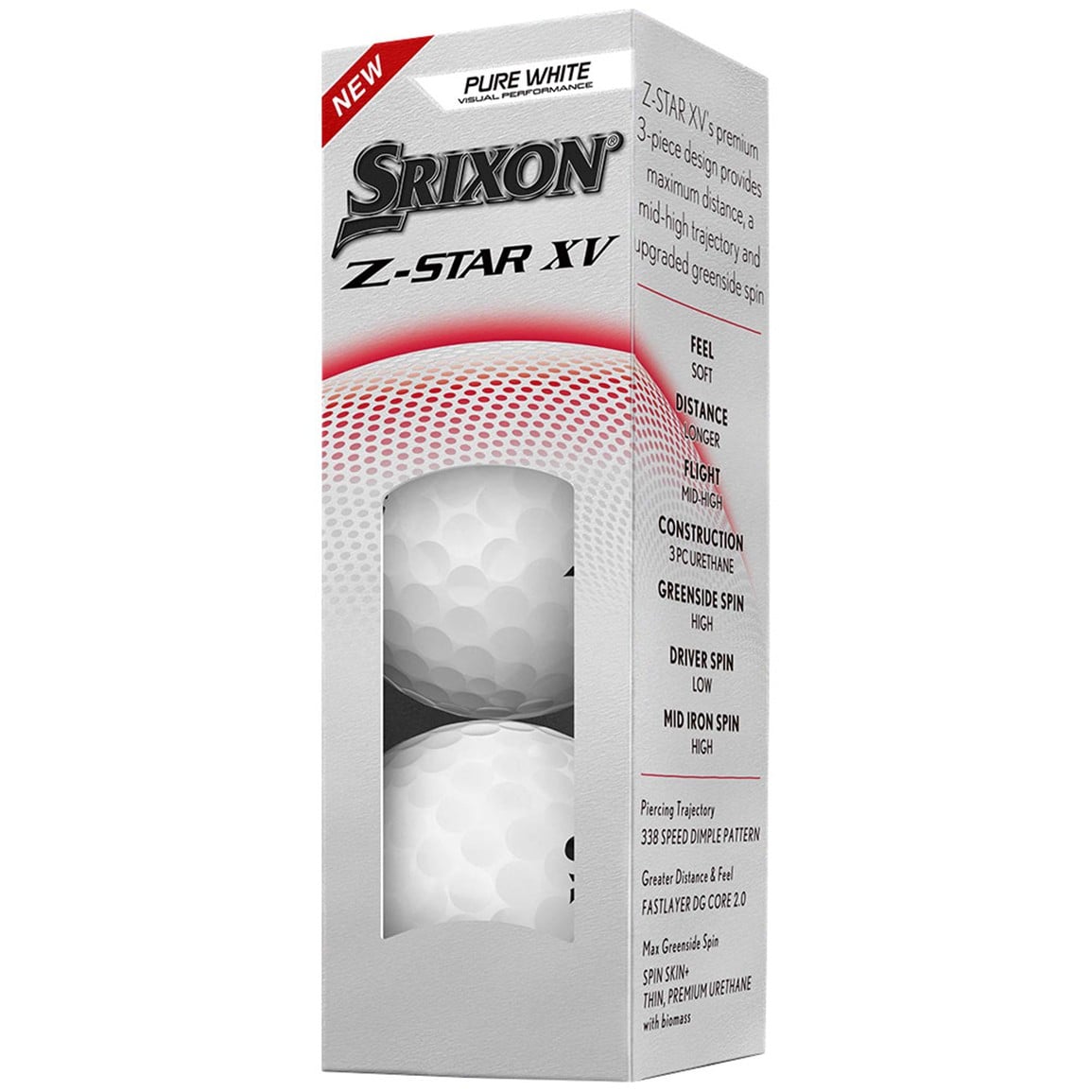 Srixon Z-Star 9 XV Personalized White Golf Ball