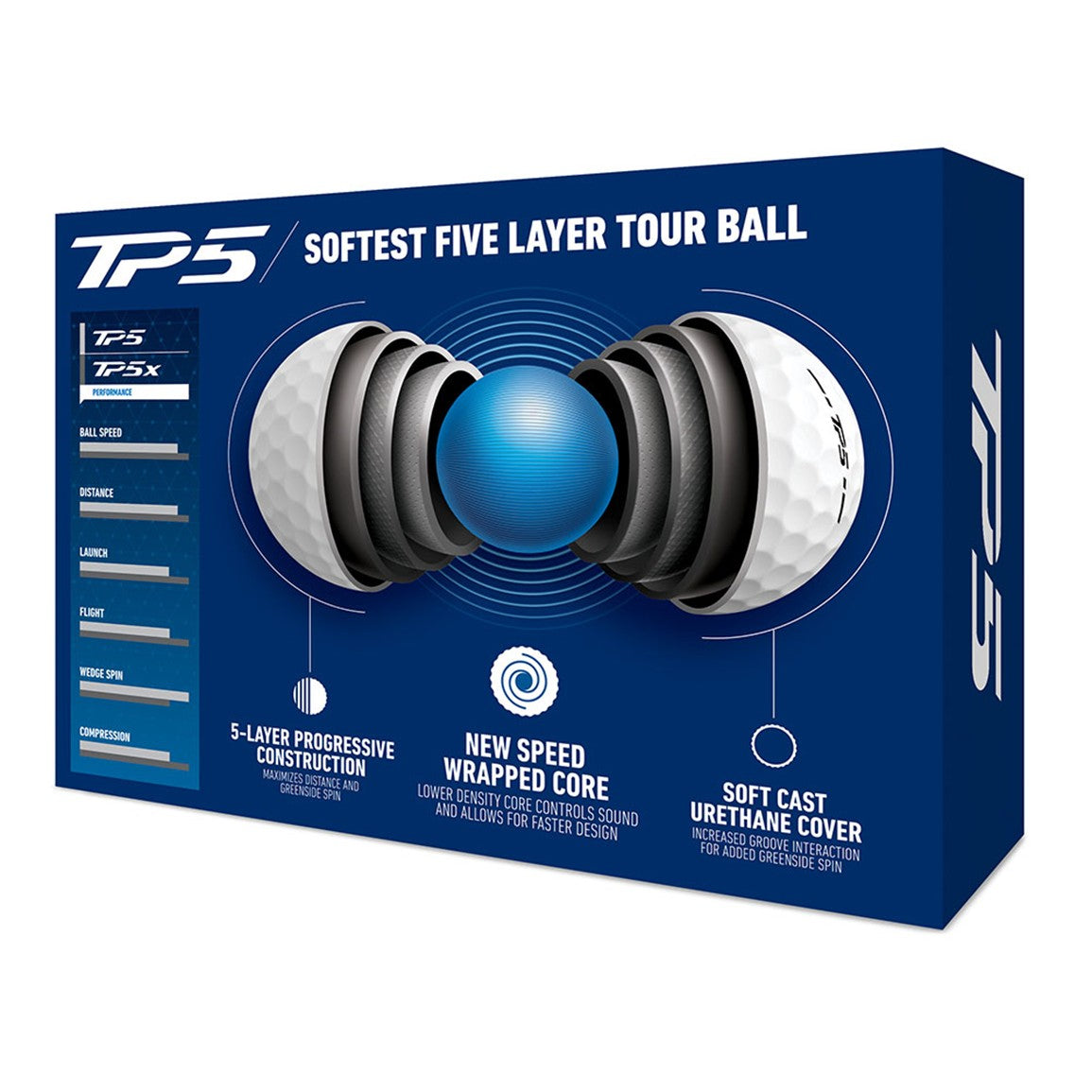 TaylorMade 2024 TP5 Golf Ball