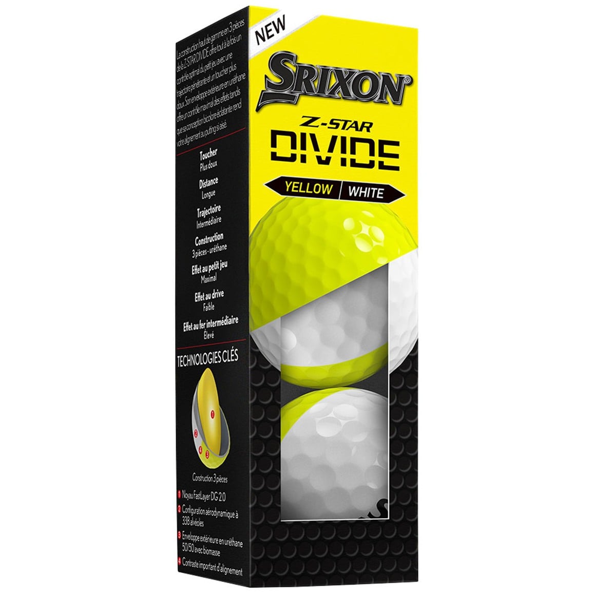 Srixon Z-Star 9 Divide Golf Balls