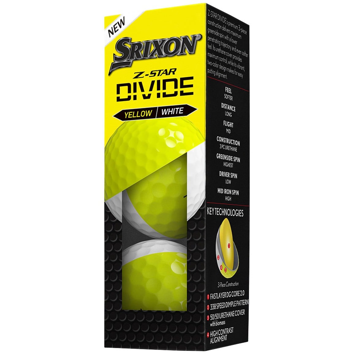 Srixon Z-Star 9 Divide Golf Balls