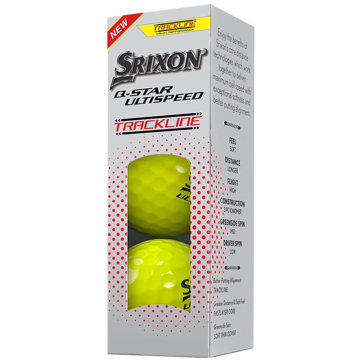 Srixon Q-Star Ultispeed Track Golf Ball