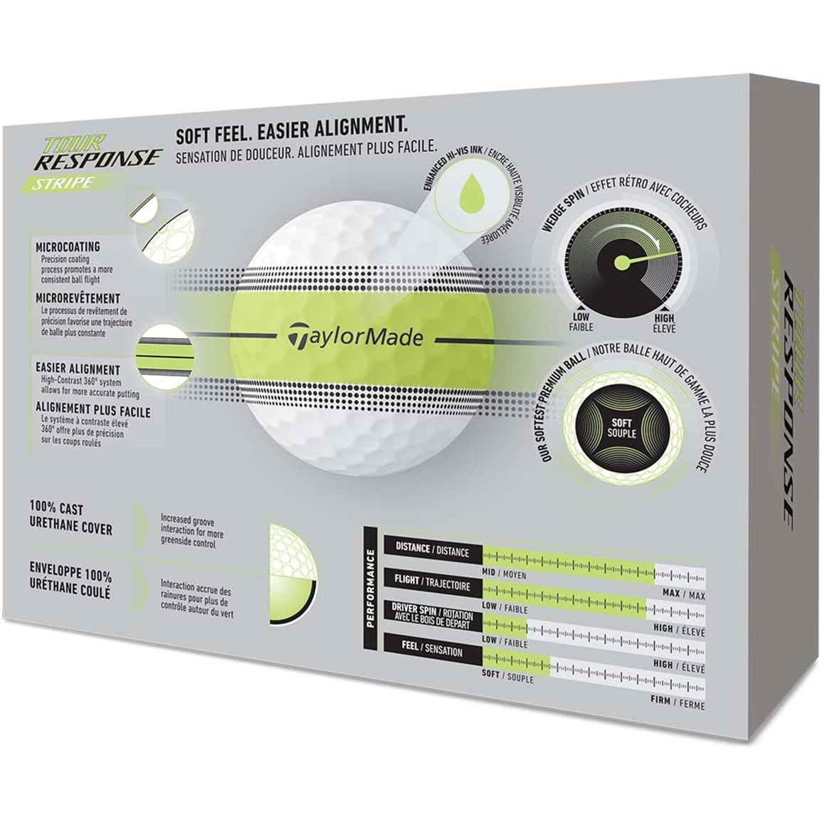 TaylorMade 2026 Tour Response Stripe Golf Ball