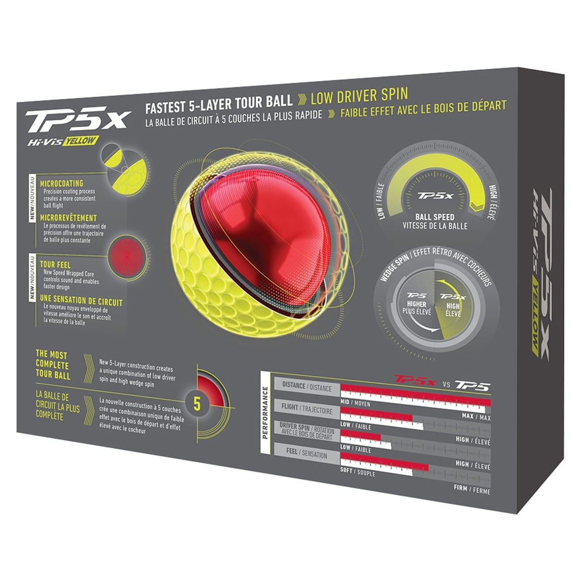TaylorMade 2026 TP5x Golf Ball