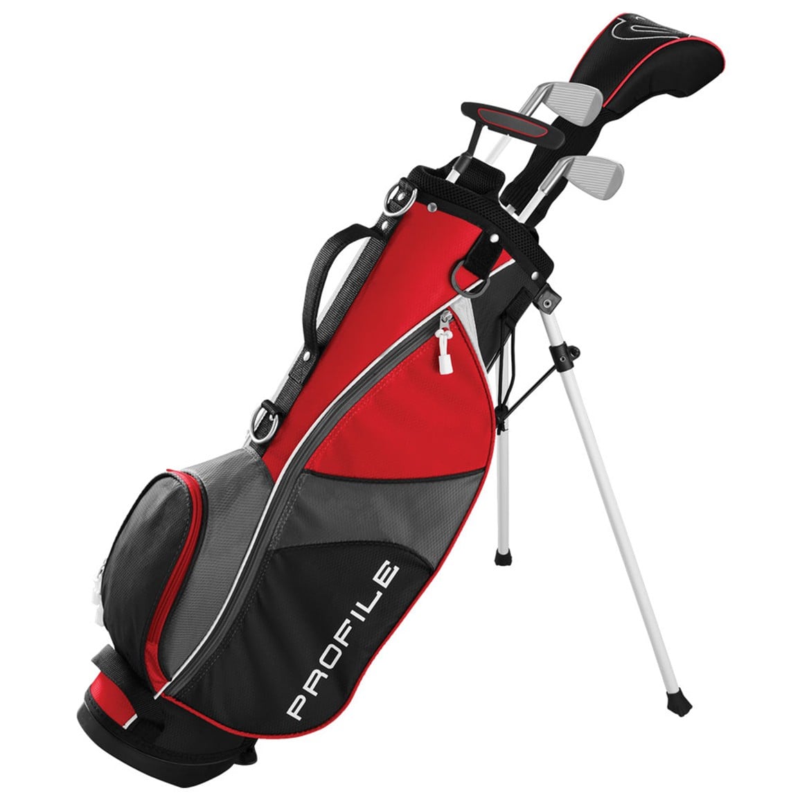 Wilson Junior Profile JGI Red Packaged Set (for kids 40-50" tall)
