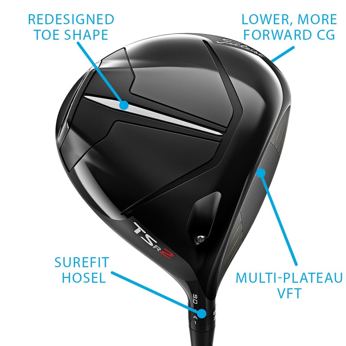 Titleist Men's TSR 2 Driver
