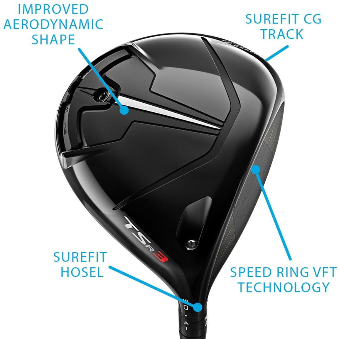 Titleist Men's TSR 3 Driver