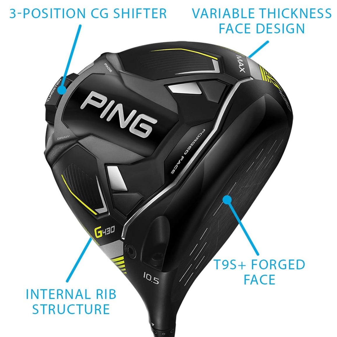 PING Men's G430 MAX Driver
