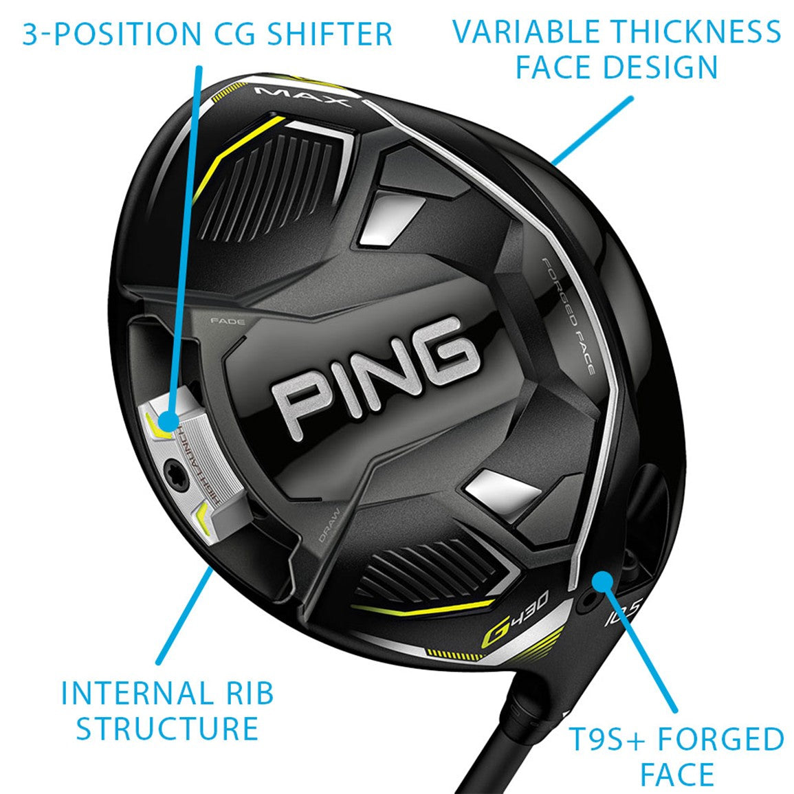 PING Men's G430 MAX HL Driver