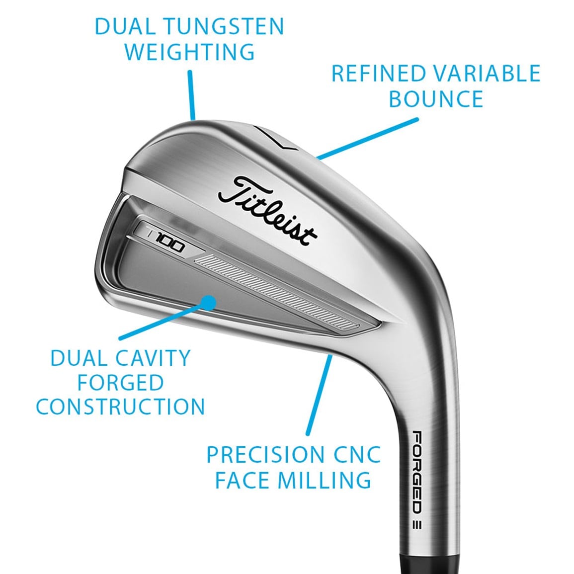 Titleist Men's 2023 T100 Irons
