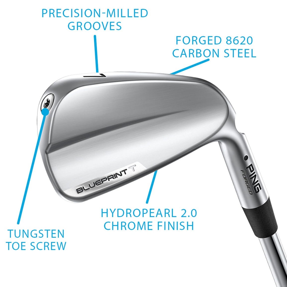 PING Men's Blueprint T Irons