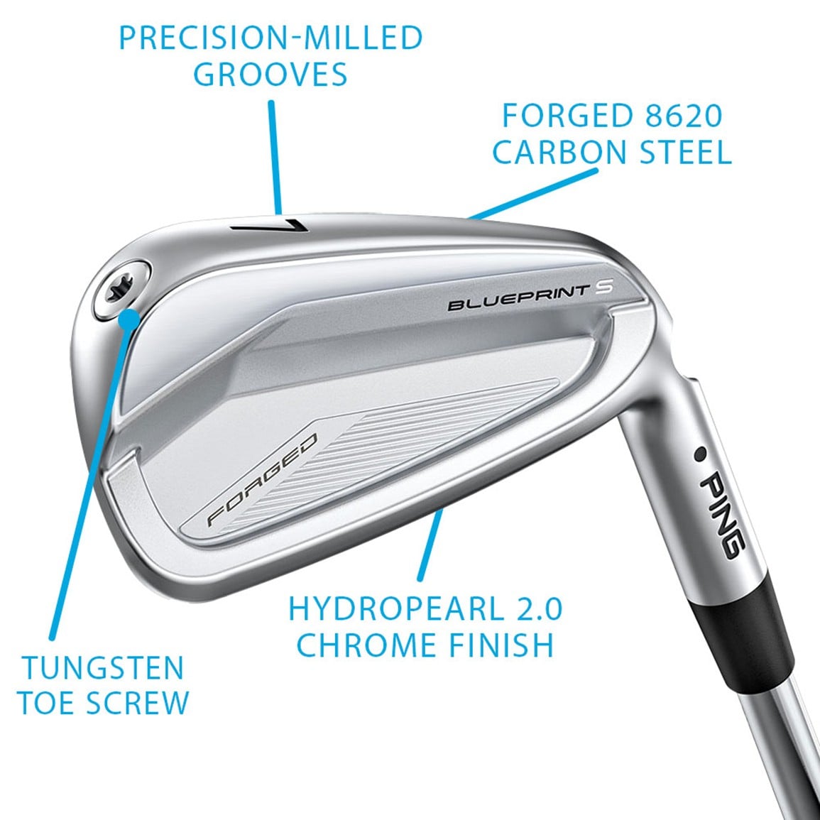 PING Men's Blueprint S Irons