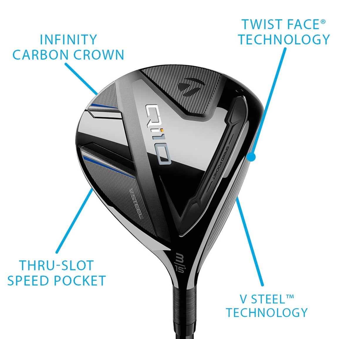 TaylorMade Men's Qi10 Fairway