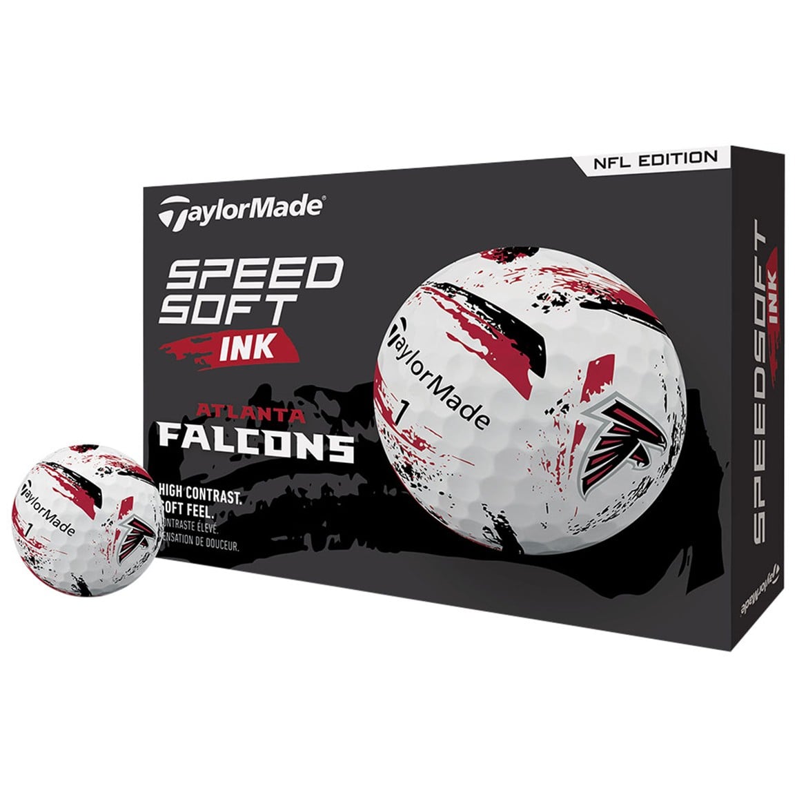 TaylorMade Speed Soft INK NFL Golf Balls