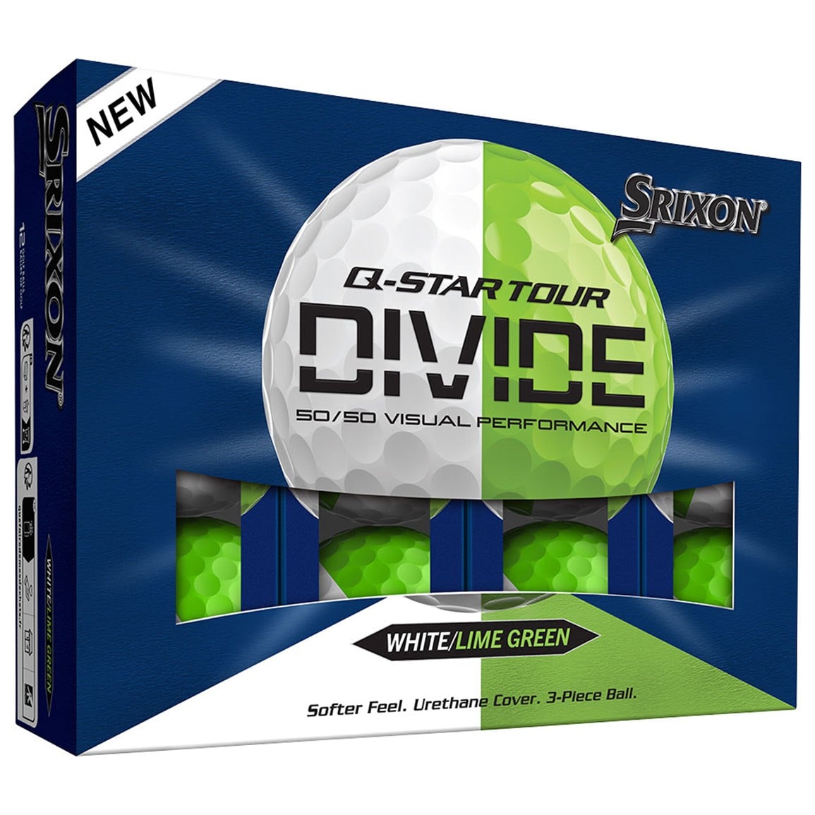 Srixon Q-Star Tour Divide Golf Balls