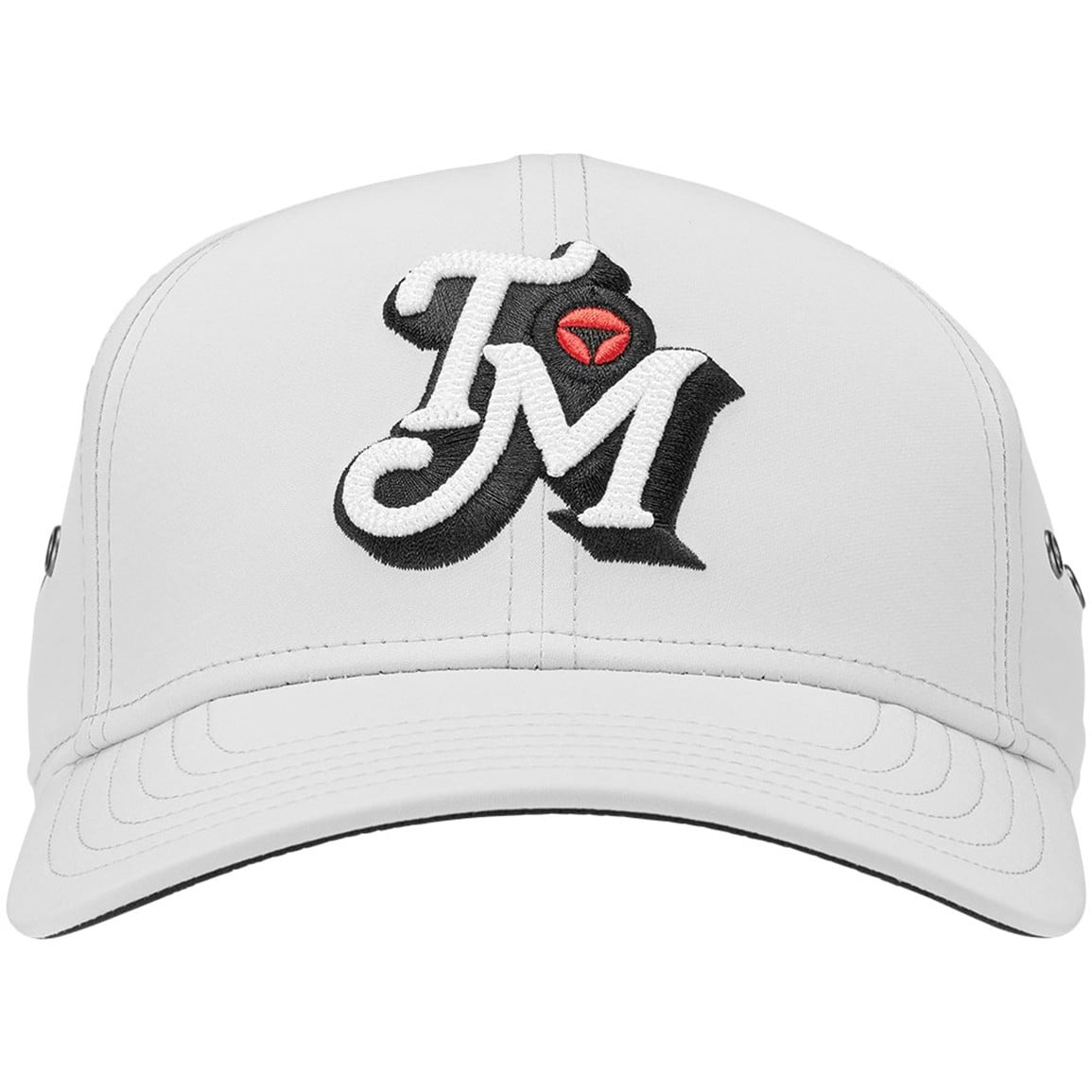 TaylorMade Lifestyle Metal Eyelet Flatbill Adjustable Golf Hat