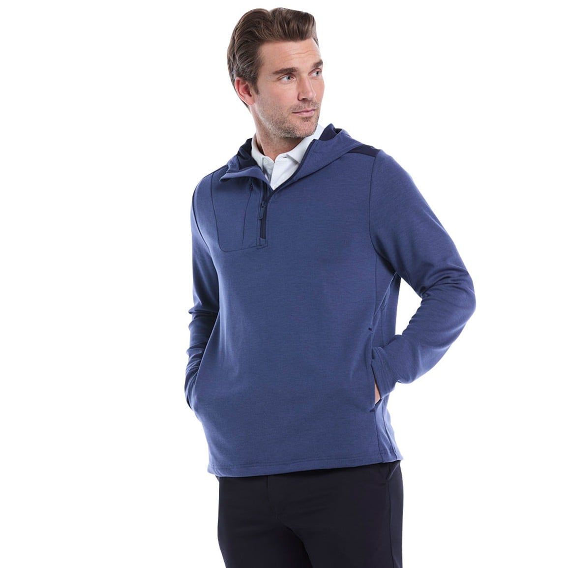 Callaway Mens Soft Touch 1/4 Zip Golf Hoodie