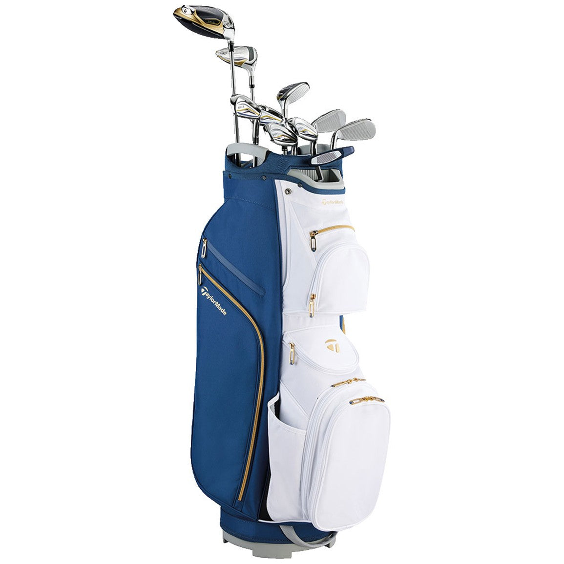 TaylorMade Ladies Kalea Gold Complete Set w/Cart Bag