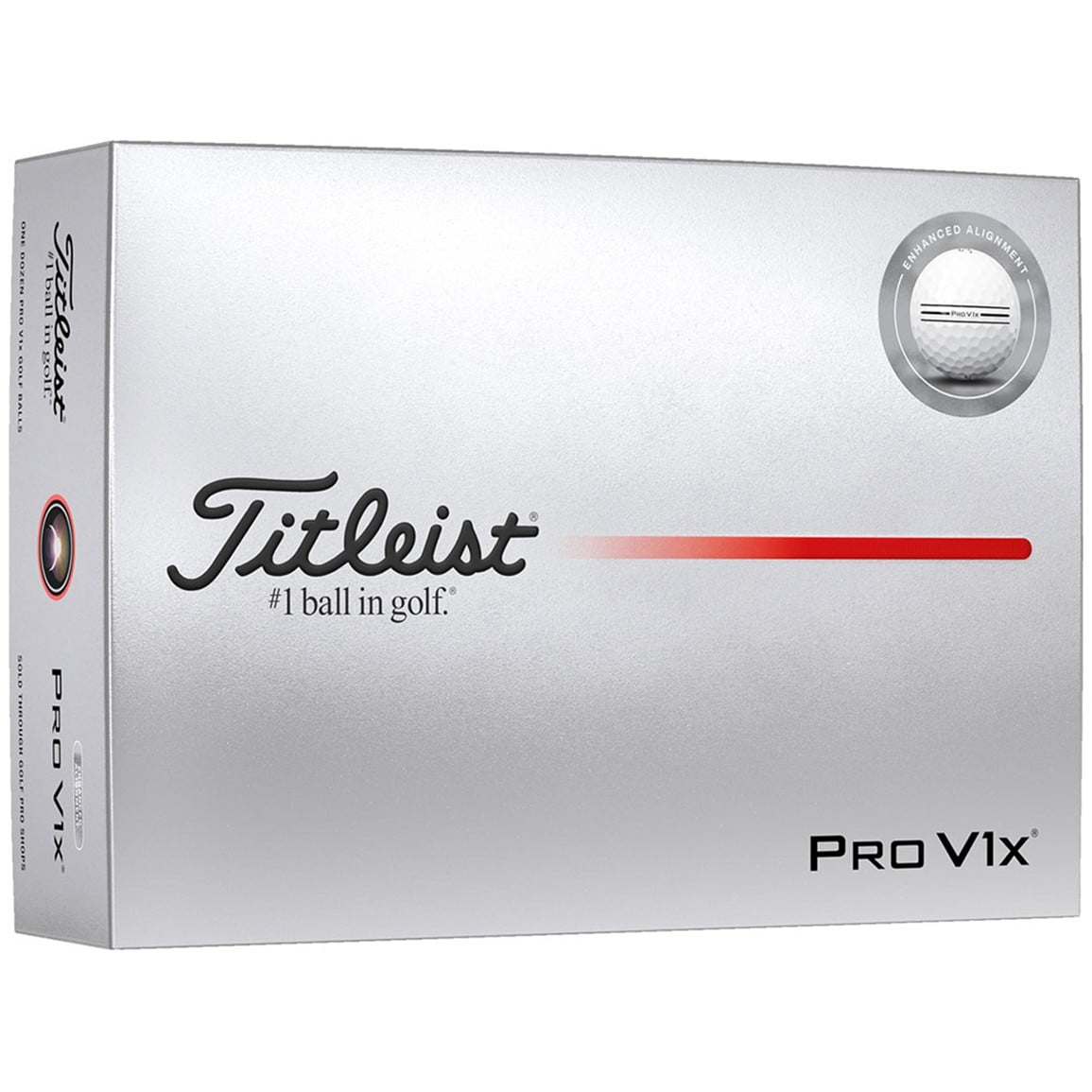 Titleist Pro V1x Enhanced Alignment Golf Ball