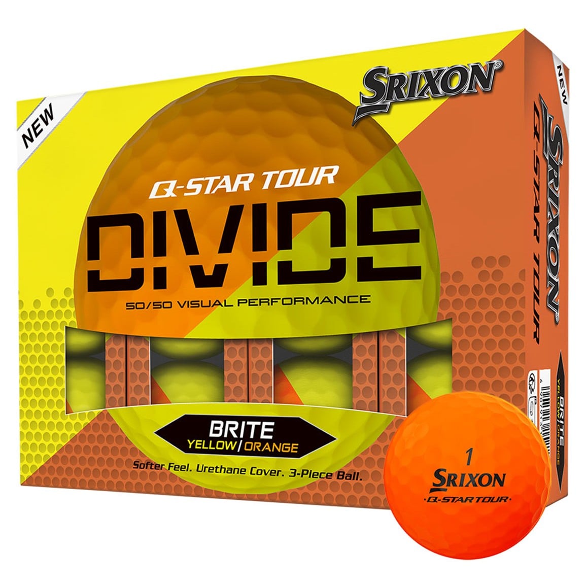 Srixon Q-Star Tour Divide 2 Golf Ball