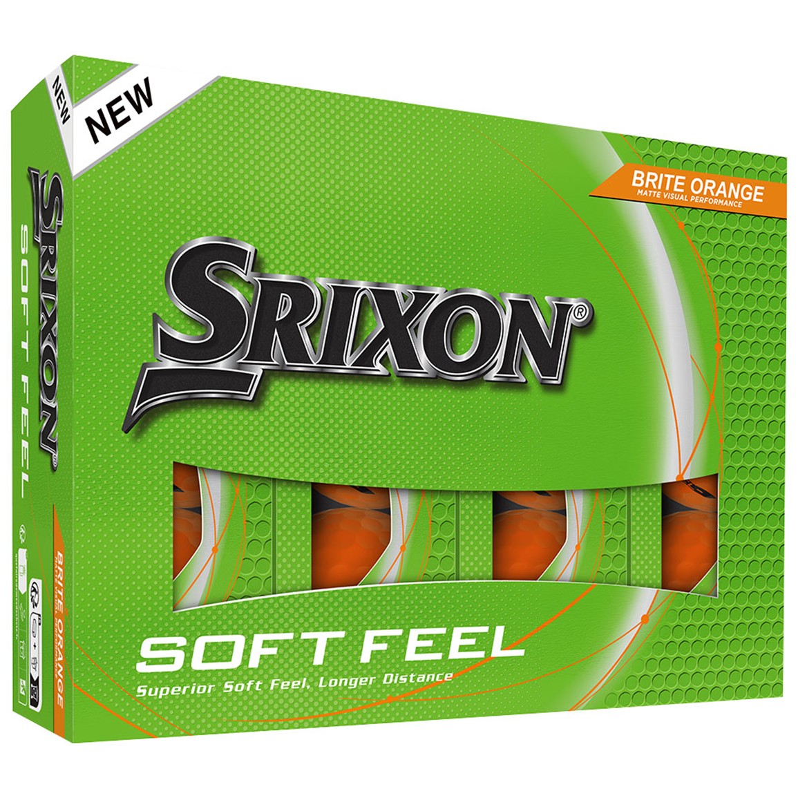 Srixon SoftFeel 14 Brite Personalized Golf Ball
