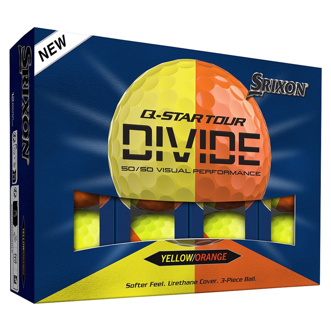 Srixon Q-Star Tour Divide Golf Balls