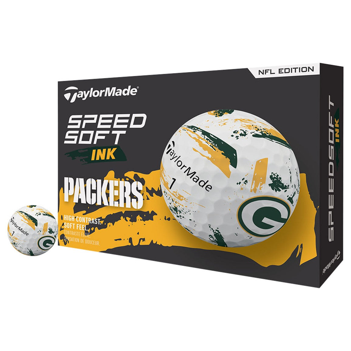 TaylorMade Speed Soft INK NFL Golf Balls