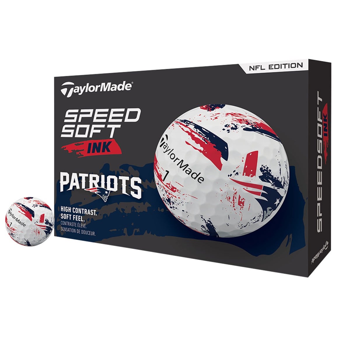 TaylorMade Speed Soft INK NFL Golf Balls