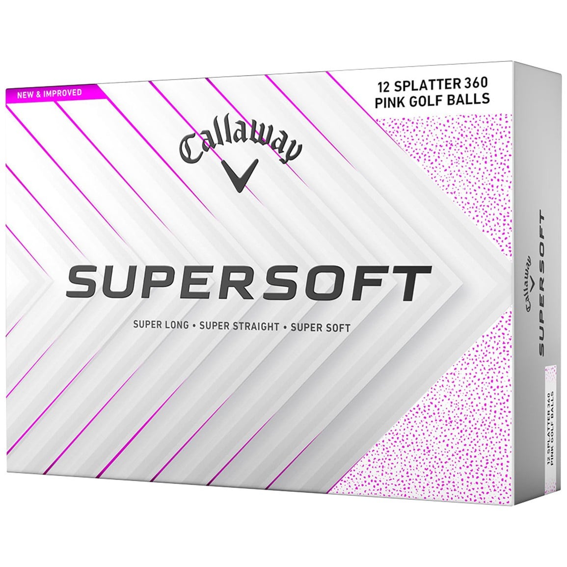 Callaway 2025 SuperSoft Splatter Golf Ball