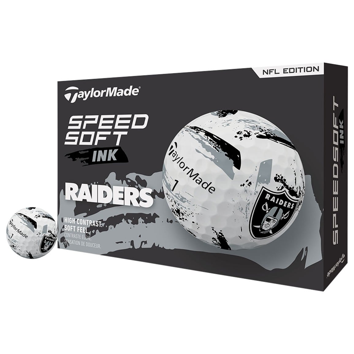 TaylorMade Speed Soft INK NFL Golf Balls