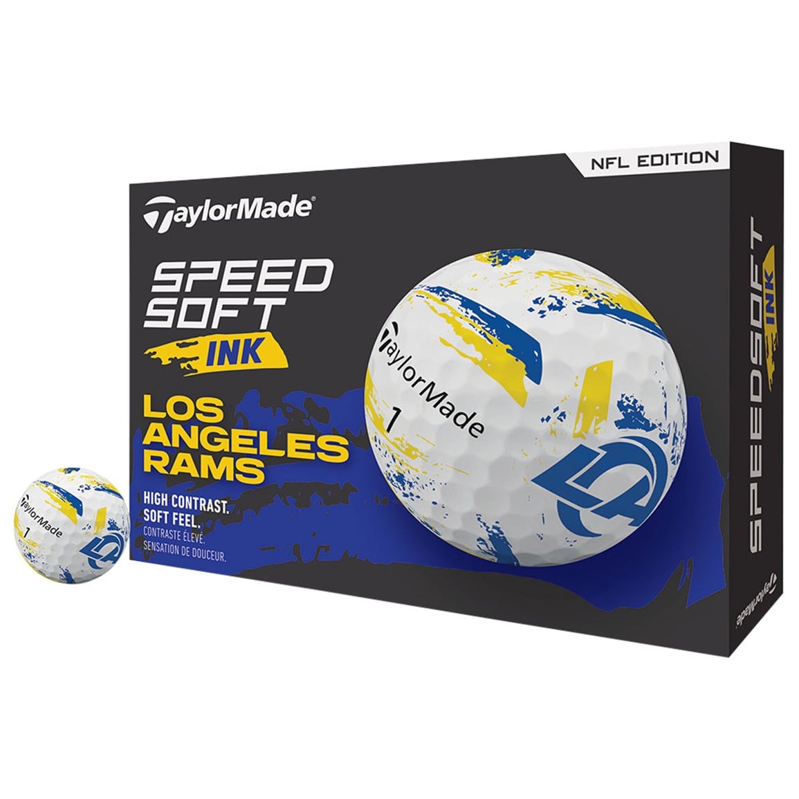 TaylorMade Speed Soft INK NFL Golf Balls