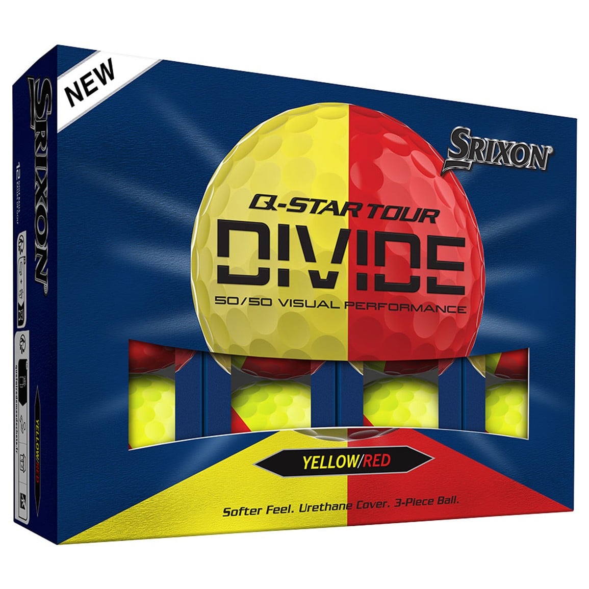 Srixon Q-Star Tour Divide Golf Balls