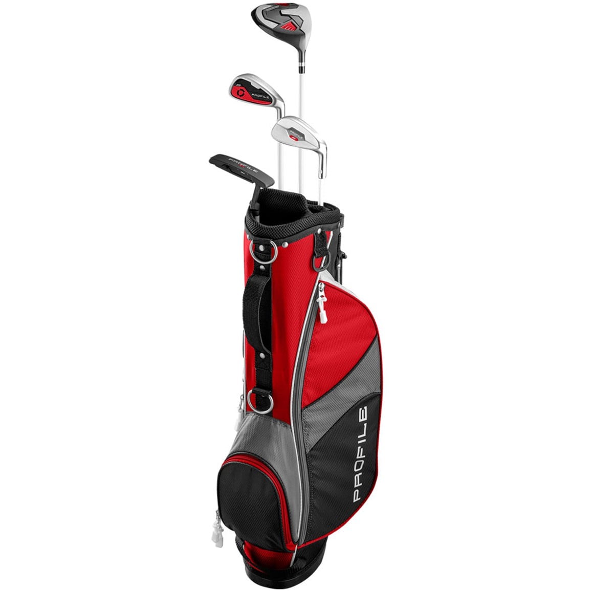 Wilson Junior Profile JGI Red Packaged Set (for kids 40-50" tall)