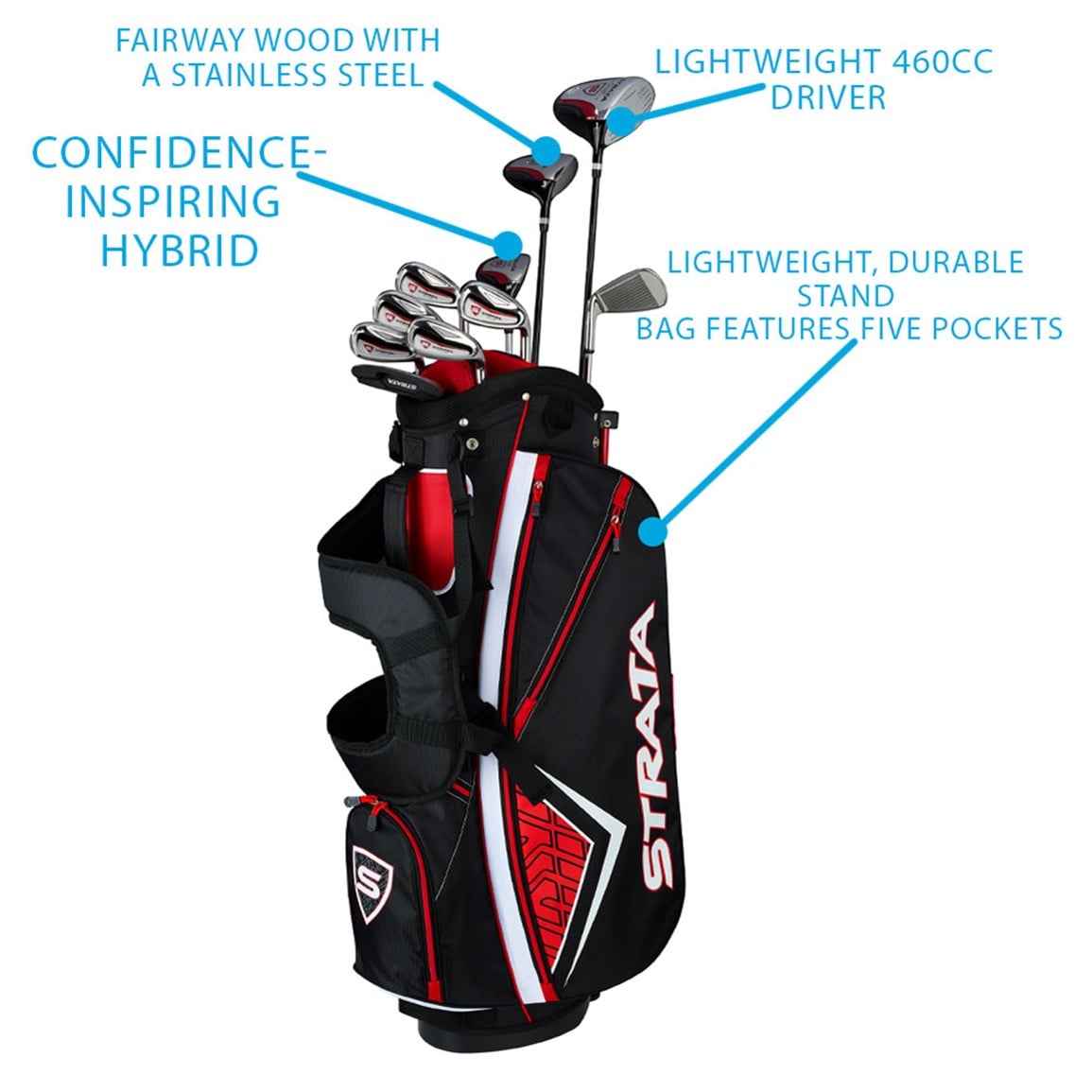 Callaway Men's Strata Plus Complete Golf Set