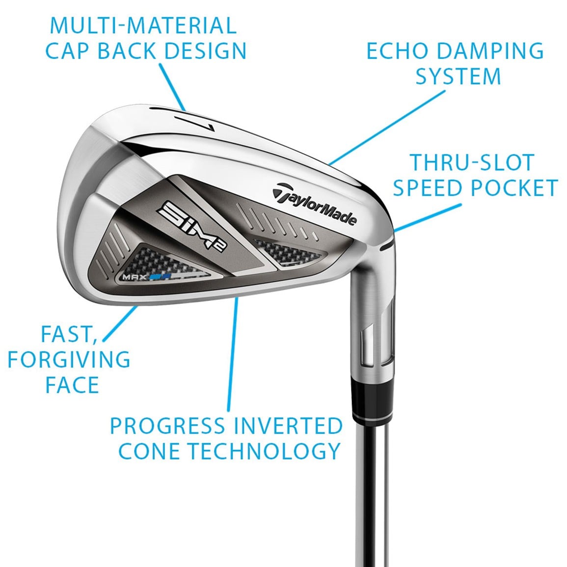 TaylorMade Ladies SIM2 MAX Irons