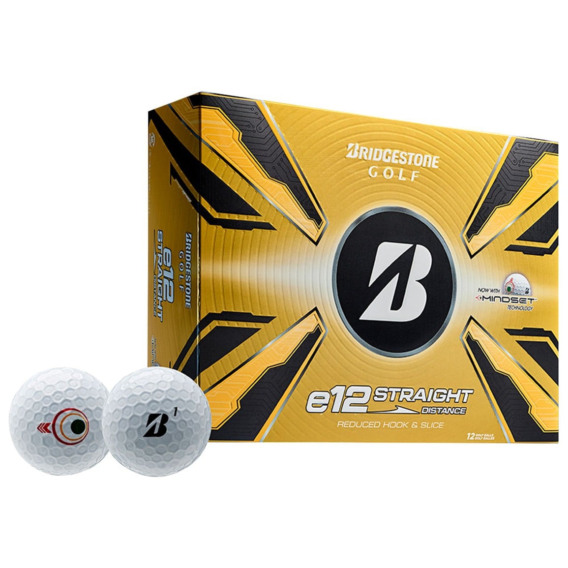 Bridgestone 2025 E12 Straight Golf Balls