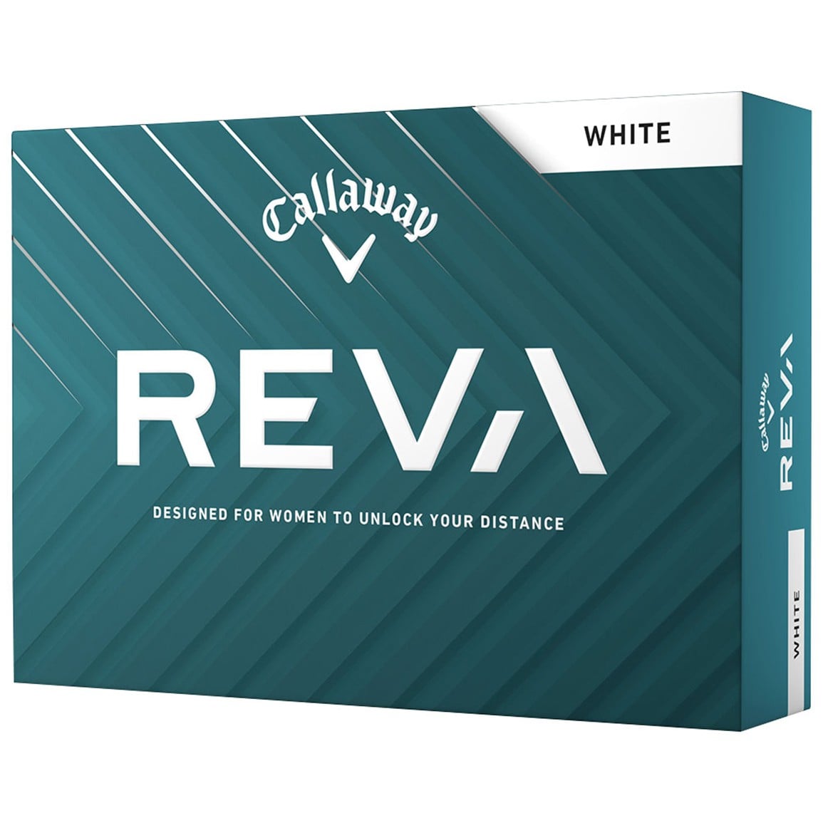 Callaway REVA White Personalized Golf Balls