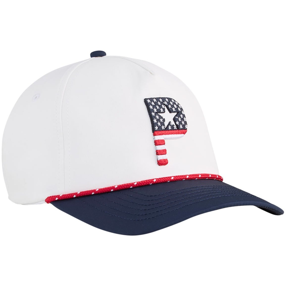Puma Pars and Stripes 5 Panel Golf Hat