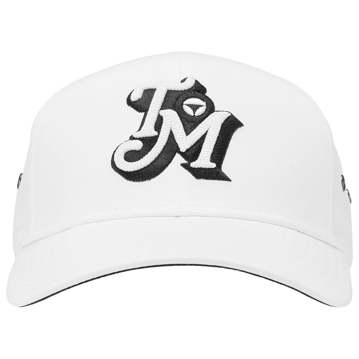 TaylorMade Lifestyle Metal Eyelet Flatbill Adjustable Golf Hat