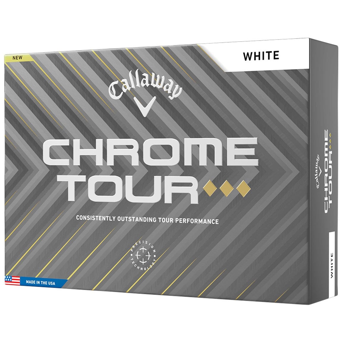 Callaway Chrome Tour Triple Diamond Personalized White Golf Ball