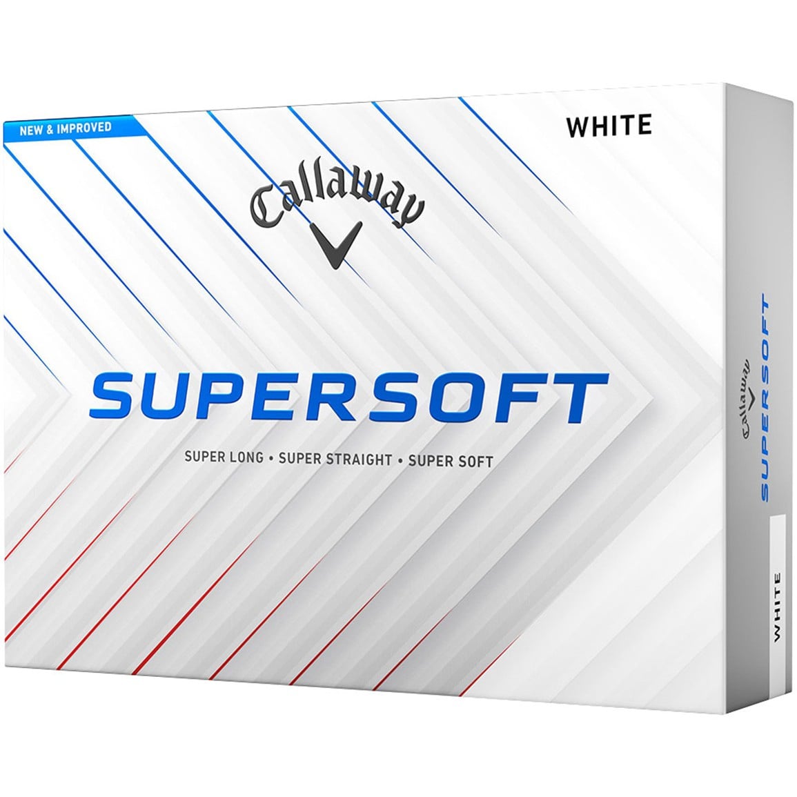 Callaway 2025 SuperSoft Personalized White Golf Balls
