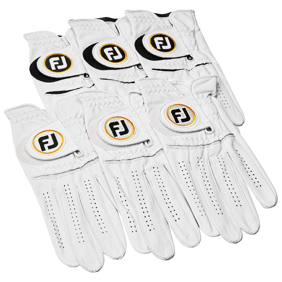 FootJoy Mens StaSof 6-Pack Golf Glove