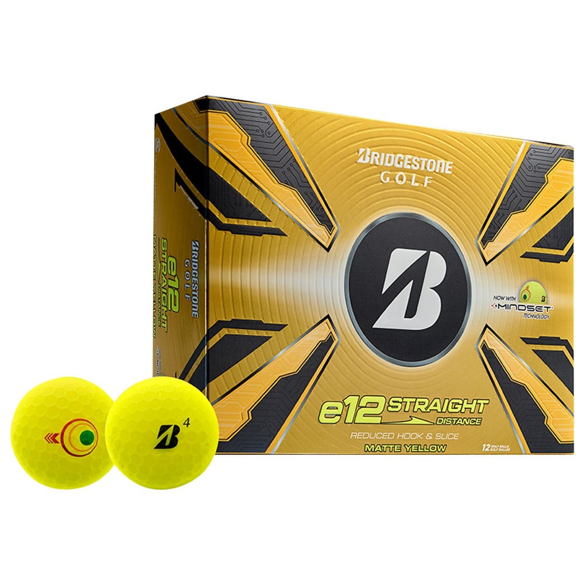 Bridgestone 2025 E12 Straight Golf Balls