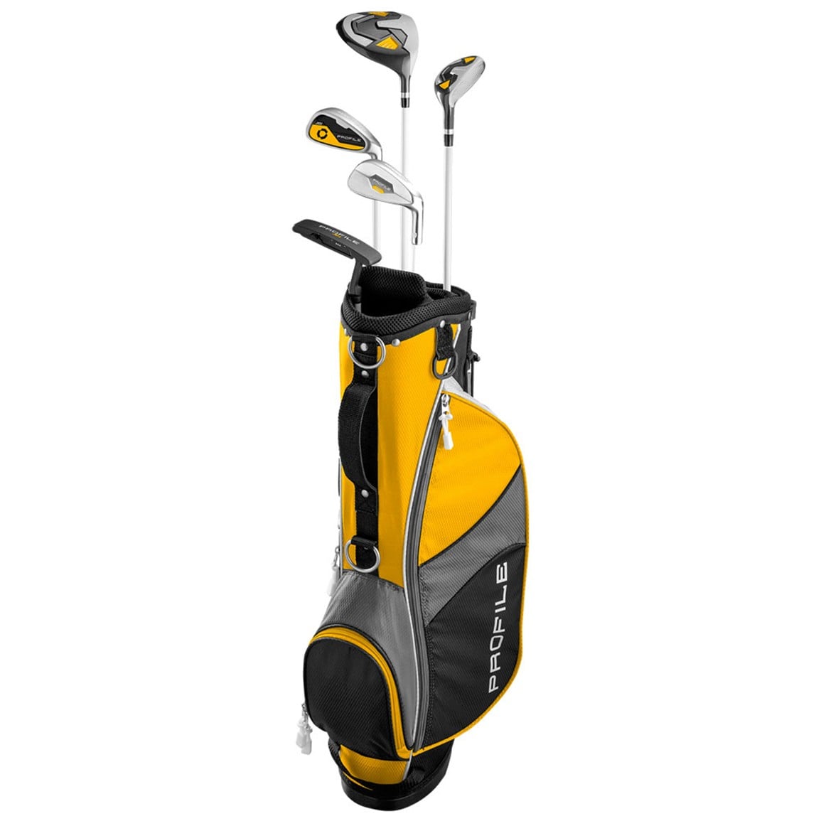 Wilson Junior Profile JGI Yellow Packaged Set (for kids 50-56" tall)